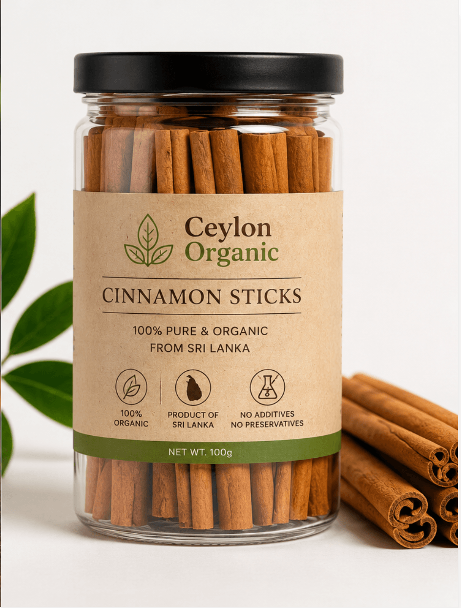 Ceylon Organic Cinnamon Sticks